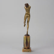 Josef Lorenzl Diva - Art Deco Bronze - Hickmet Fine Arts
