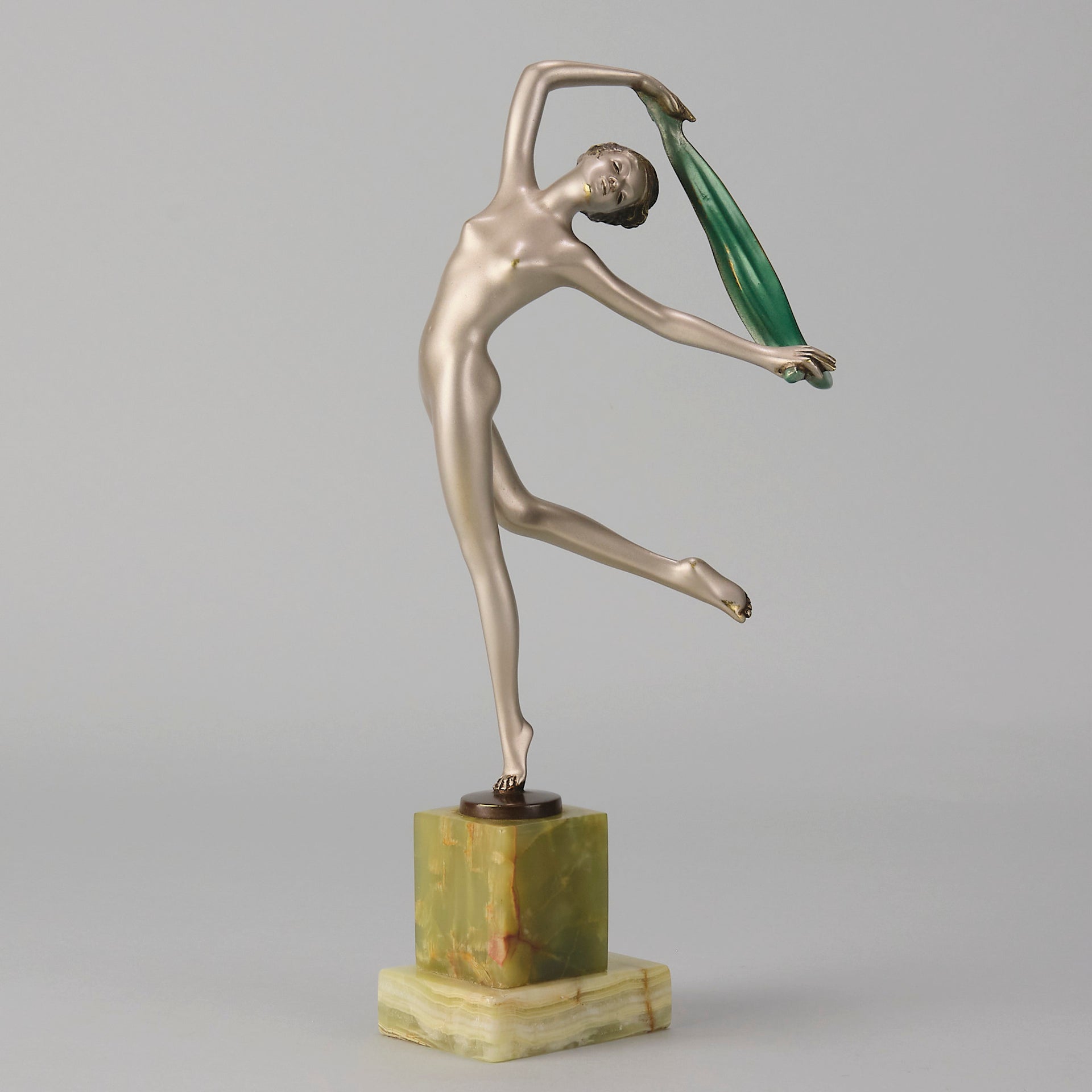 Josef Lorenzl Figure - Art Deco Bronze - Hickmet Fine Arts