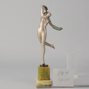 Josef Lorenzl Figure - Art Deco Bronze - Hickmet Fine Arts