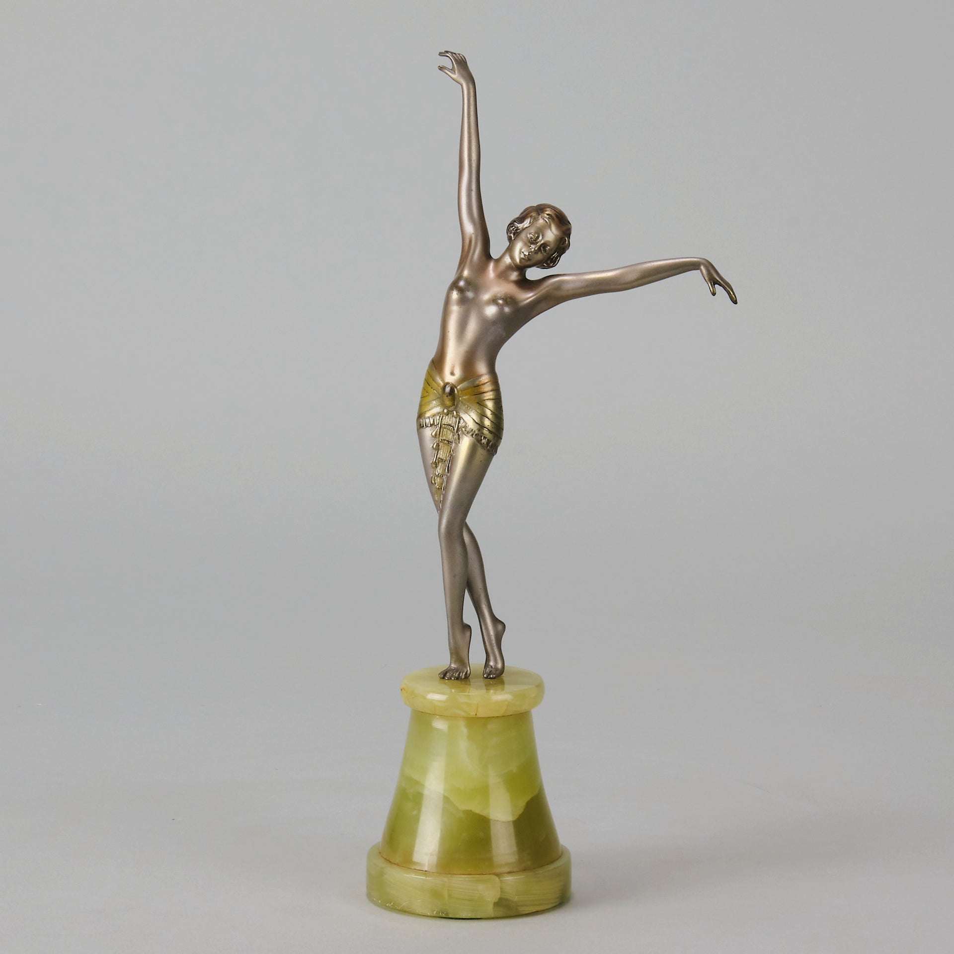 Josef Lorenzl Egyptian Dancer - Art Deco Bronze - Hickmet Fine Arts