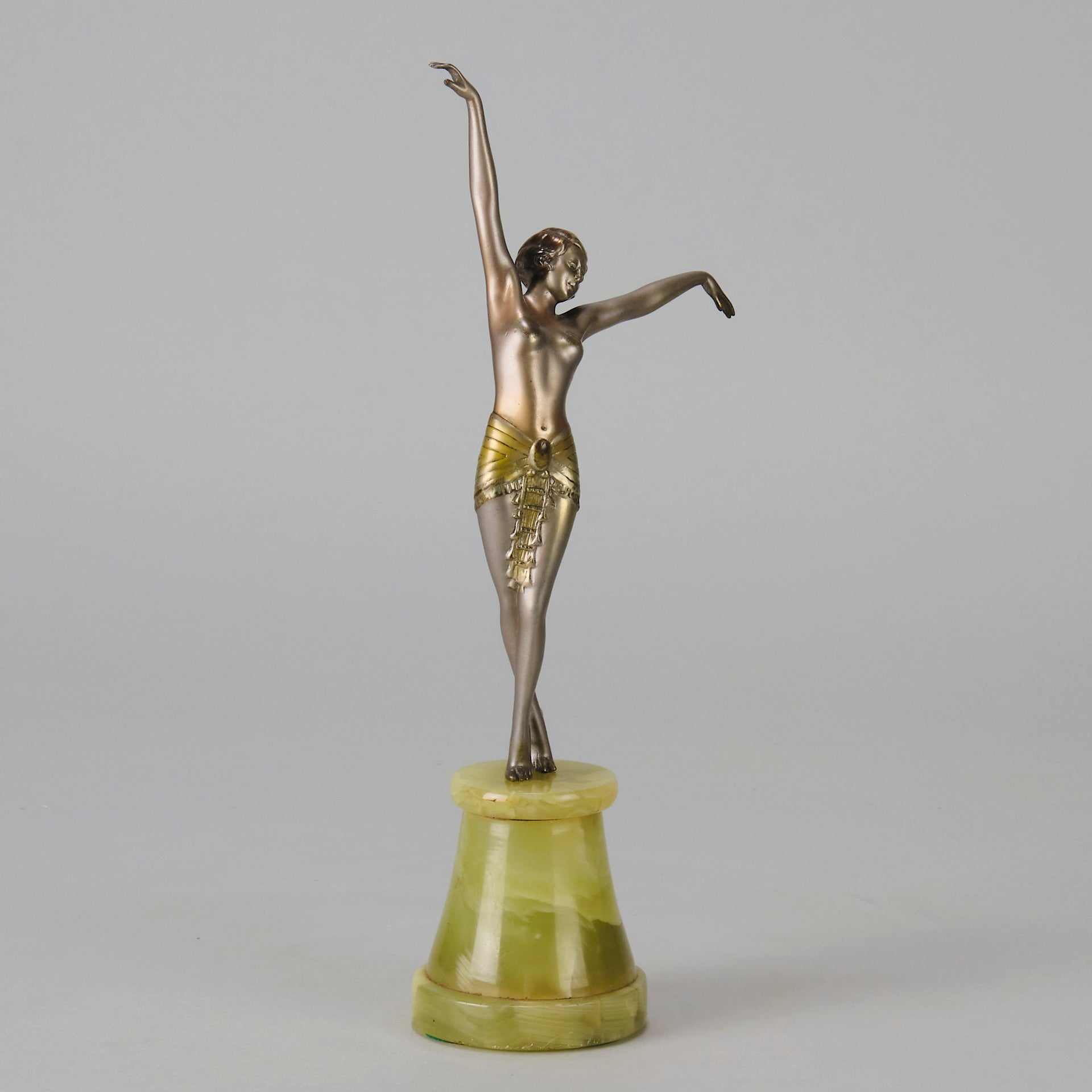 Josef Lorenzl Egyptian Dancer - Art Deco Bronze - Hickmet Fine Arts