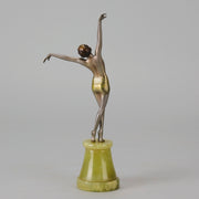 Josef Lorenzl Egyptian Dancer - Art Deco Bronze - Hickmet Fine Arts