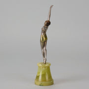 Josef Lorenzl Egyptian Dancer - Art Deco Bronze - Hickmet Fine Arts