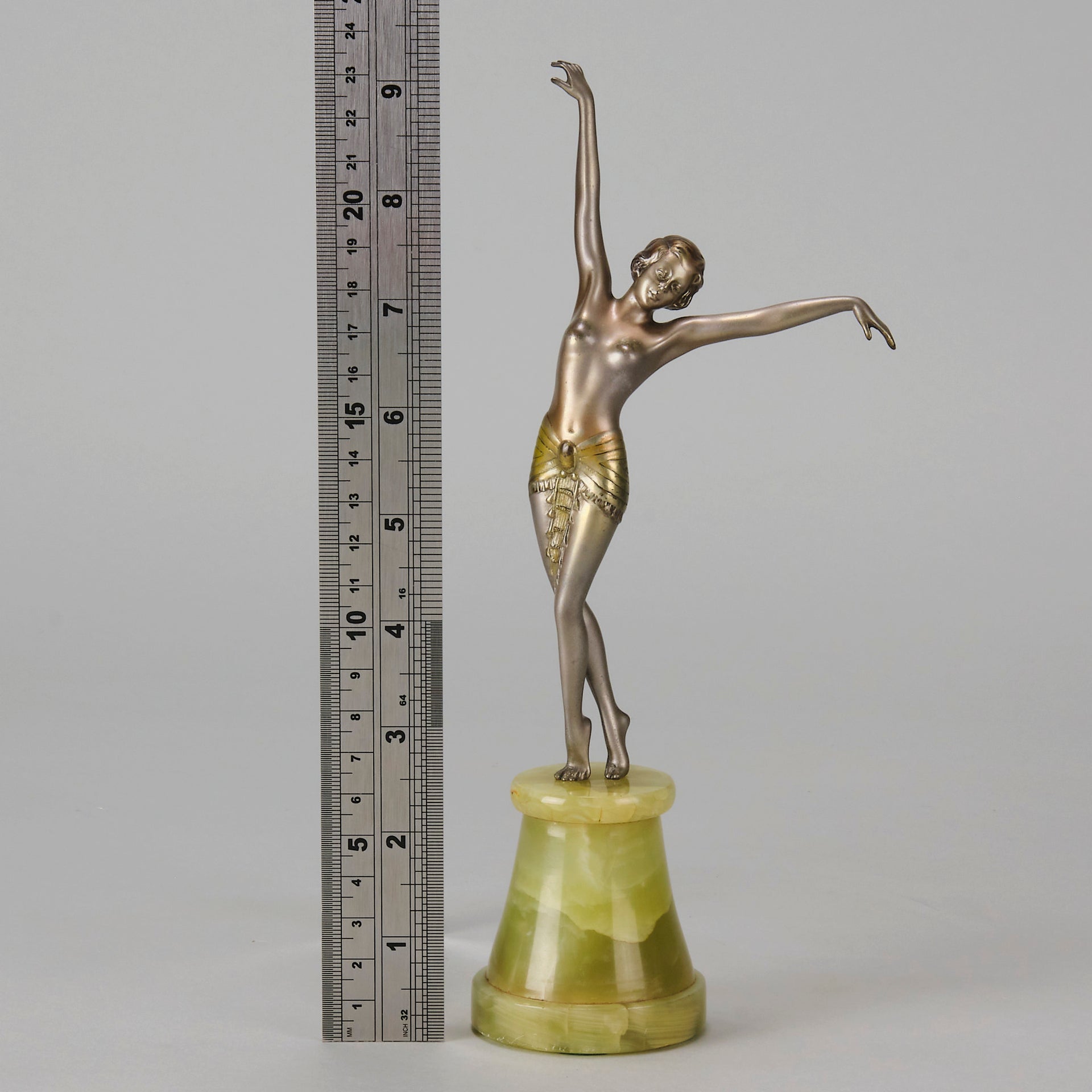 Josef Lorenzl Egyptian Dancer - Art Deco Bronze - Hickmet Fine Arts