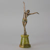 Lorenzl Egyptian Dancer  - Art Deco Bronze - Hickmet Fine Arts