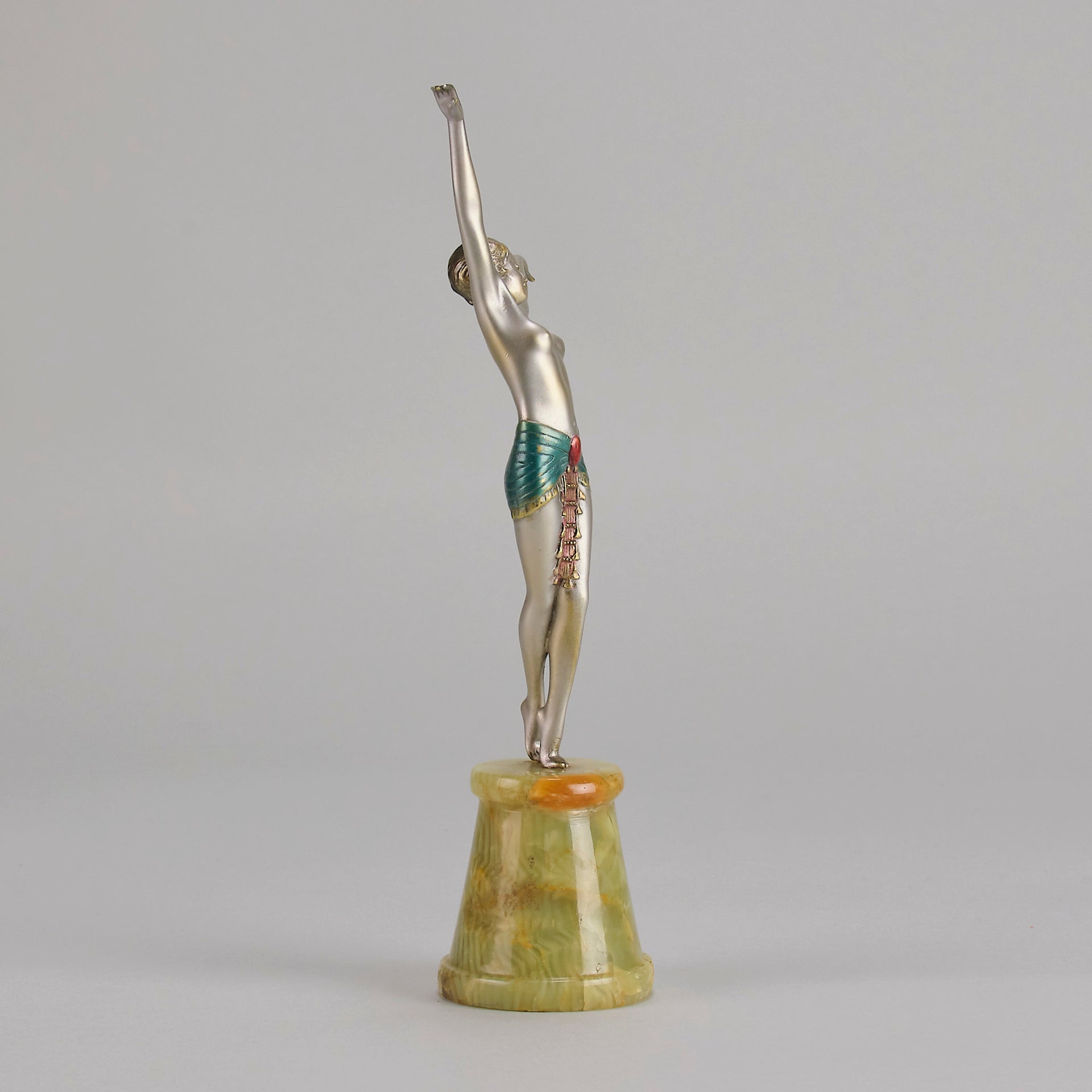 Lorenzl Egyptian Dancer - Art Deco Bronze Figure - Hickmet Fine Arts