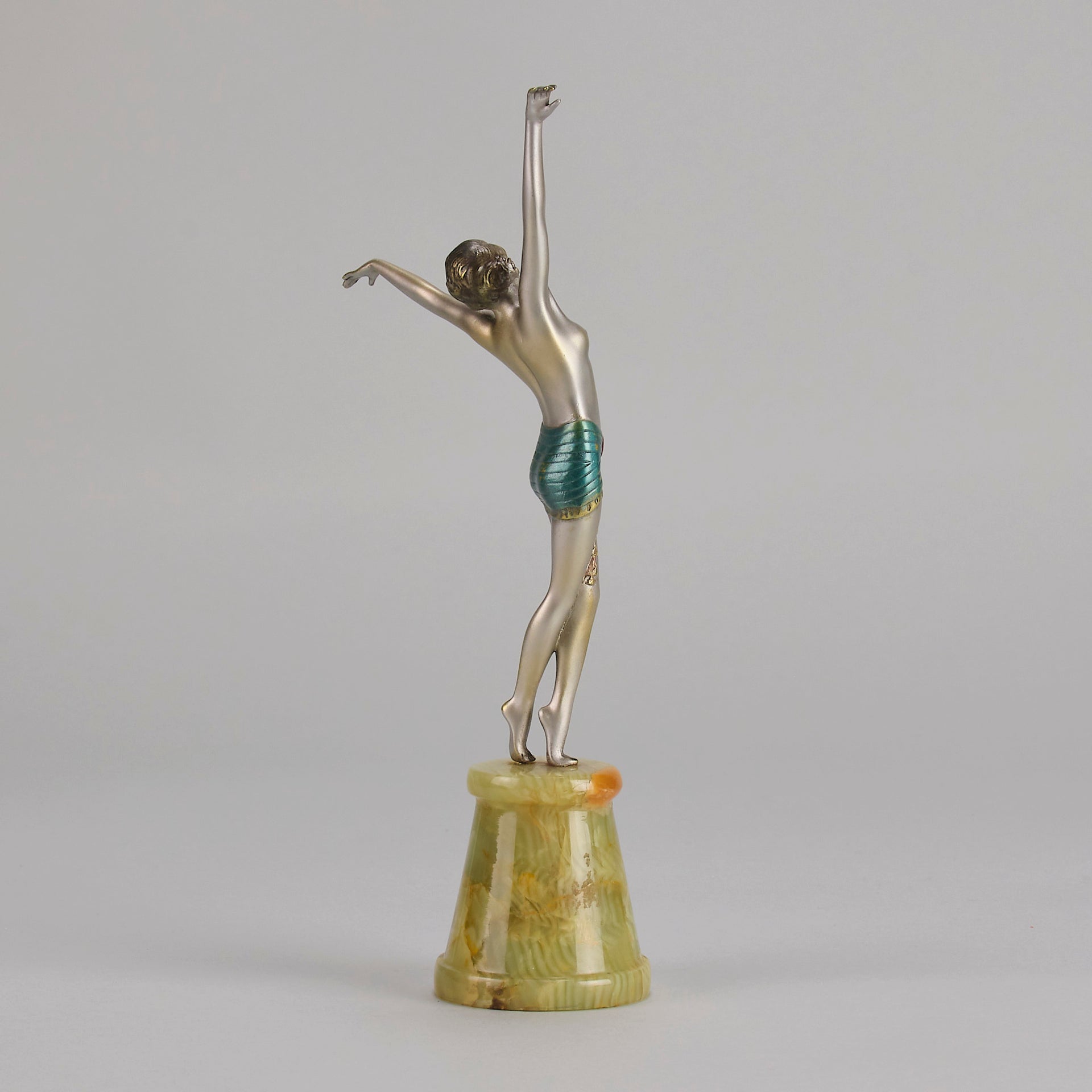 Lorenzl Egyptian Dancer - Art Deco Bronze Figure - Hickmet Fine Arts