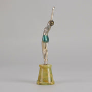 Lorenzl Egyptian Dancer - Art Deco Bronze Figure - Hickmet Fine Arts