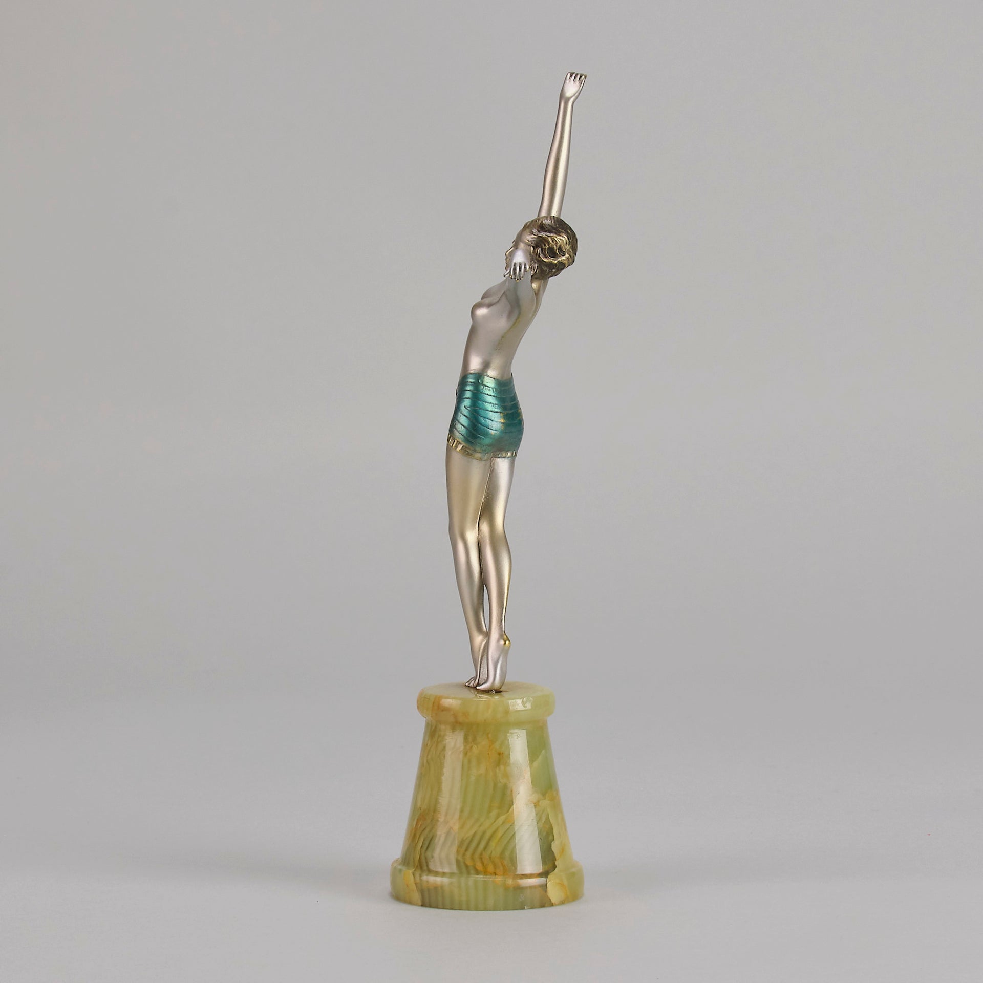 Lorenzl Egyptian Dancer - Art Deco Bronze Figure - Hickmet Fine Arts