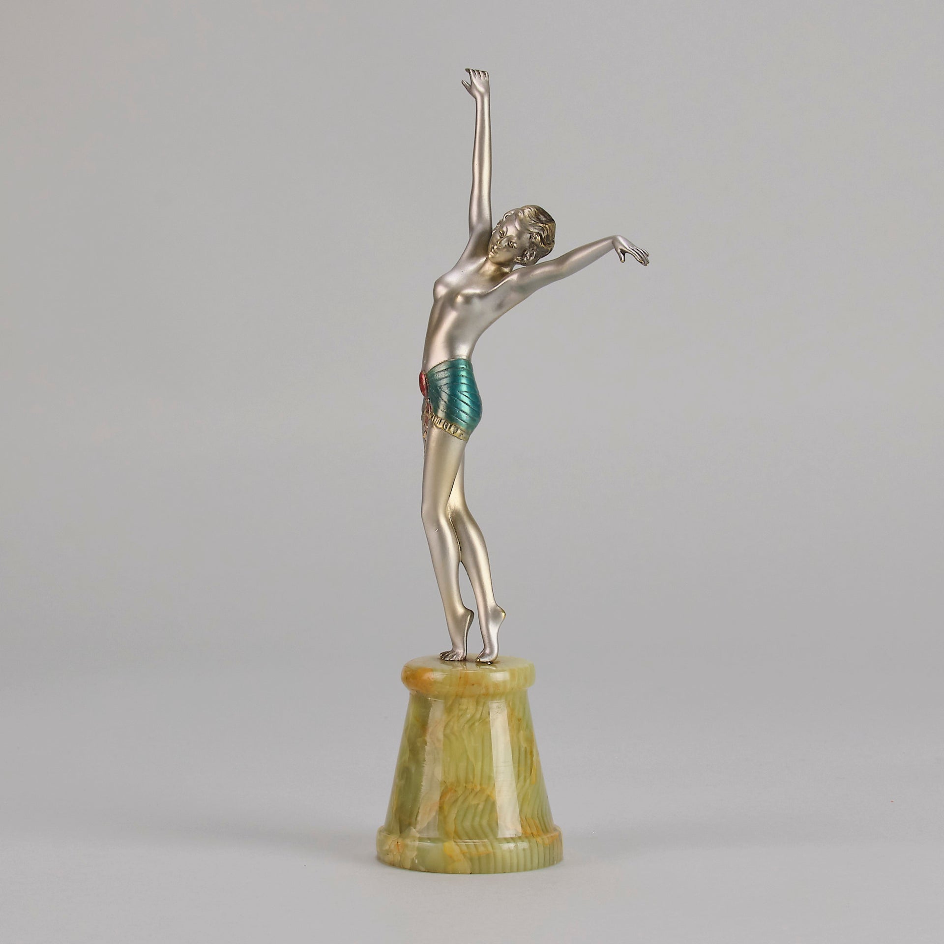 Lorenzl Egyptian Dancer - Art Deco Bronze Figure - Hickmet Fine Arts
