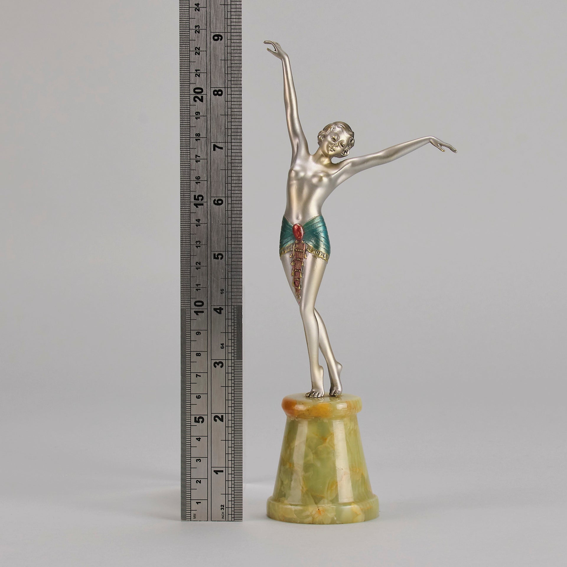 Lorenzl Egyptian Dancer - Art Deco Bronze Figure - Hickmet Fine Arts