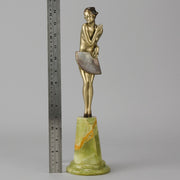 Josef Lorenzl Fan Dancer - Art Deco Bronze - Hickmet Fine Arts