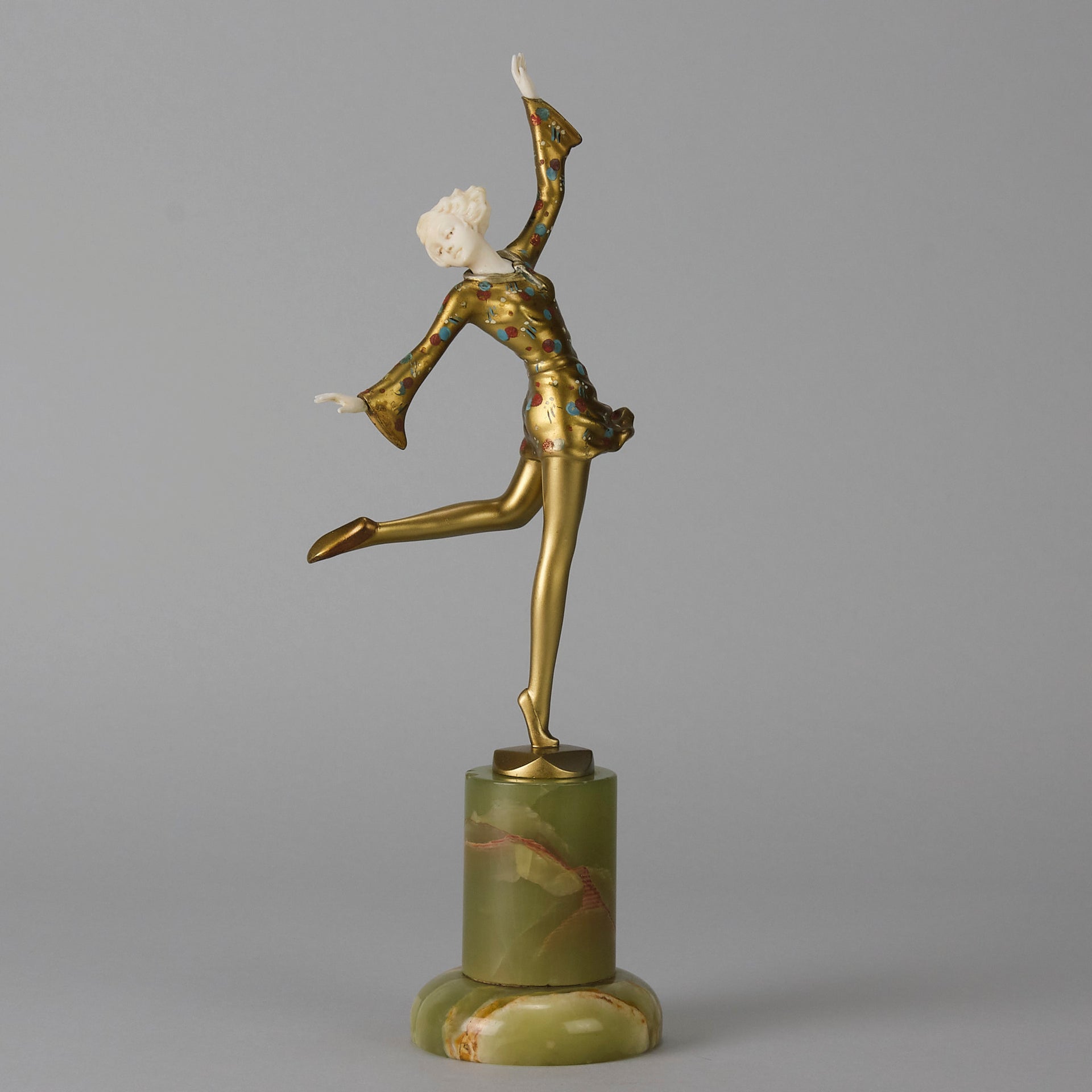 Josef Lorenzl Fleur- Art Deco Figure - Hickmet Fine Arts