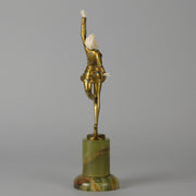 Josef Lorenzl Fleur- Art Deco Figure - Hickmet Fine Arts