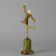 Josef Lorenzl Fleur- Art Deco Figure - Hickmet Fine Arts