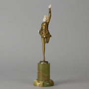 Josef Lorenzl Fleur- Art Deco Figure - Hickmet Fine Arts