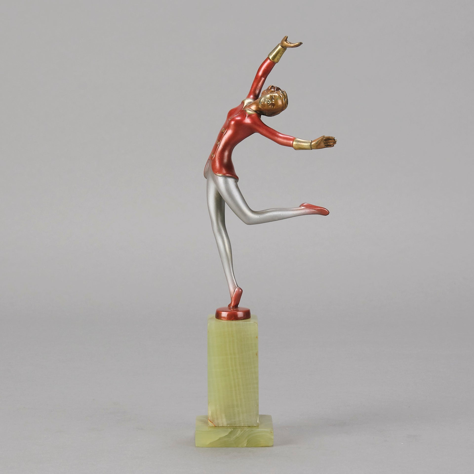 Josef Lorenzl Fleur - Art Deco Bronze - Hickmet Fine Arts