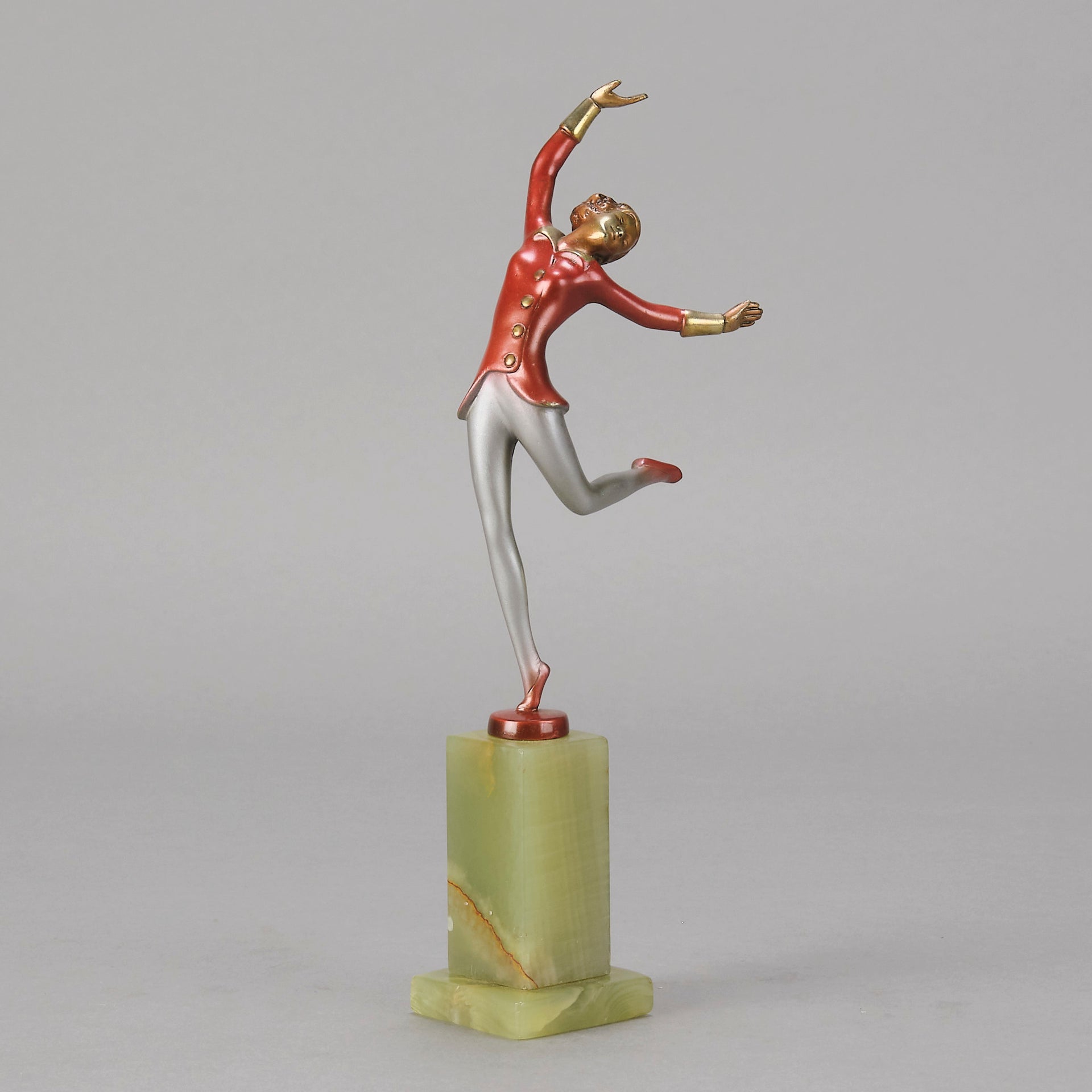 Josef Lorenzl Fleur - Art Deco Bronze - Hickmet Fine Arts