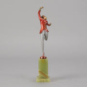 Josef Lorenzl Fleur - Art Deco Bronze - Hickmet Fine Arts