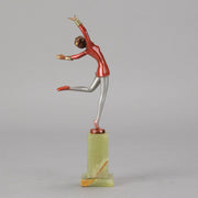 Josef Lorenzl Fleur - Art Deco Bronze - Hickmet Fine Arts