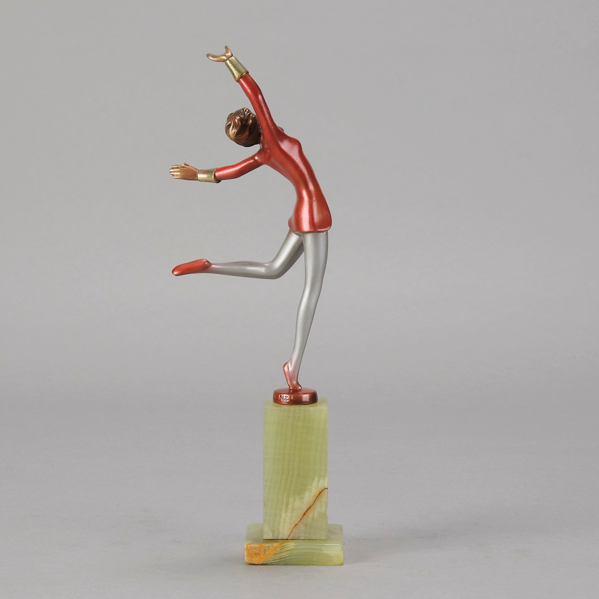 Josef Lorenzl Fleur - Art Deco Bronze - Hickmet Fine Arts