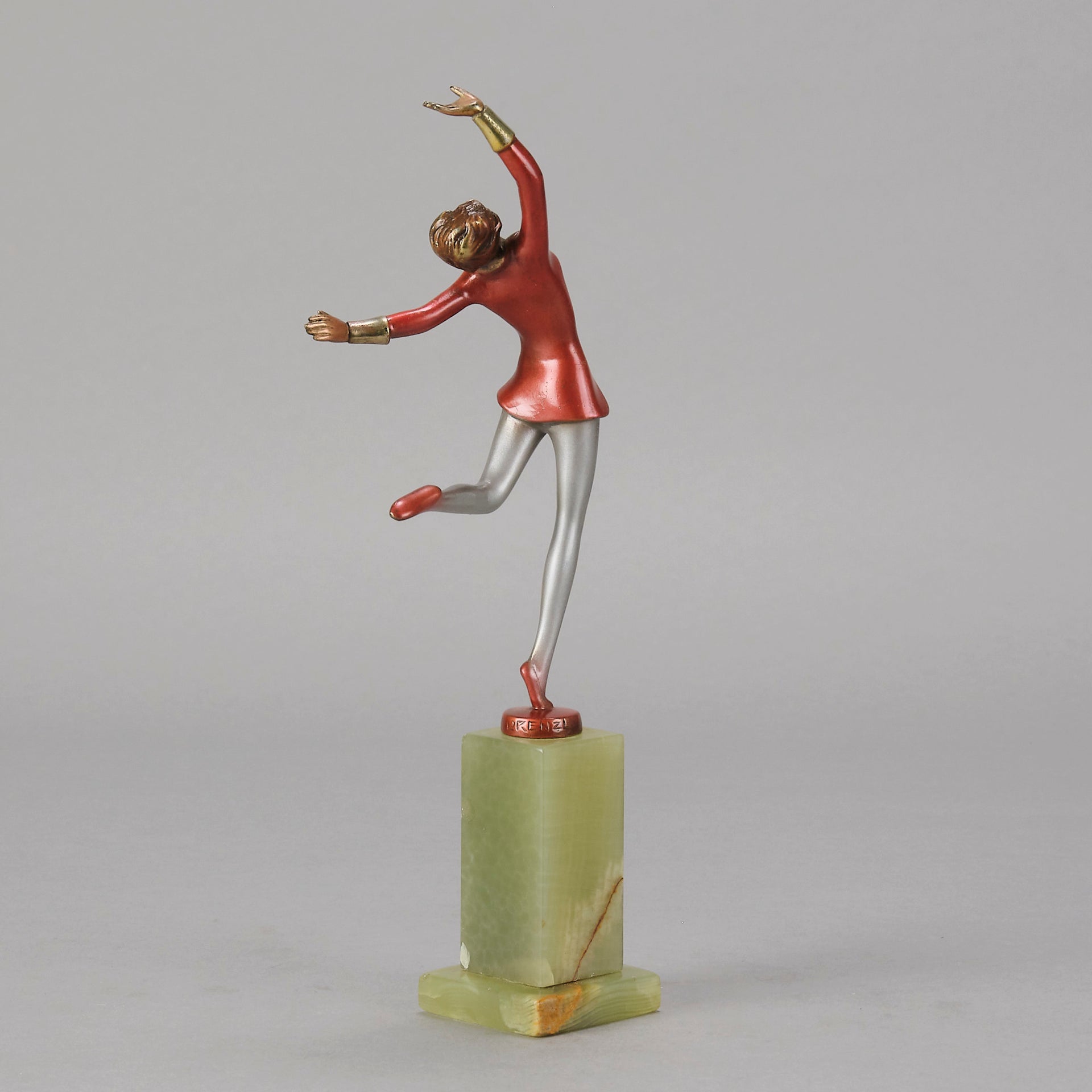 Josef Lorenzl Fleur - Art Deco Bronze - Hickmet Fine Arts