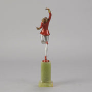 Josef Lorenzl Fleur - Art Deco Bronze - Hickmet Fine Arts