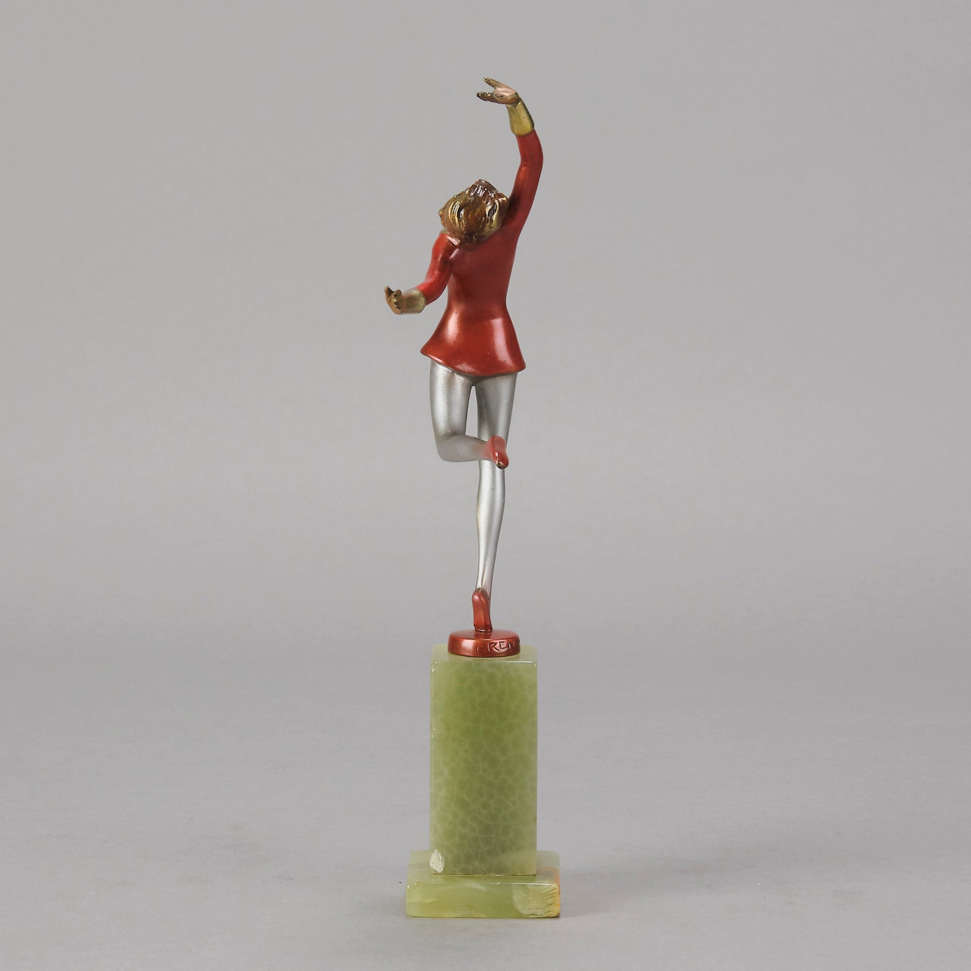 Josef Lorenzl Fleur - Art Deco Bronze - Hickmet Fine Arts