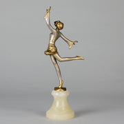 Josef Lorenzl Freya - Art Deco Bronze - Hickmet Fine Arts