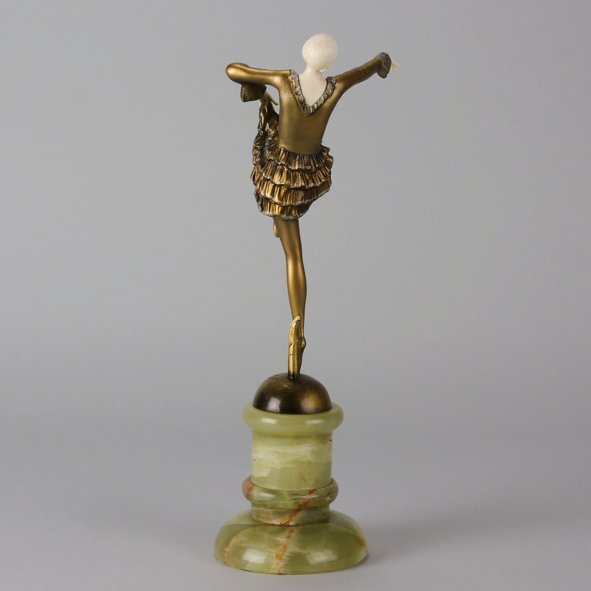 Josef Lorenzl Frilly Dancer - Art Deco Figure - Hickmet Fine Arts