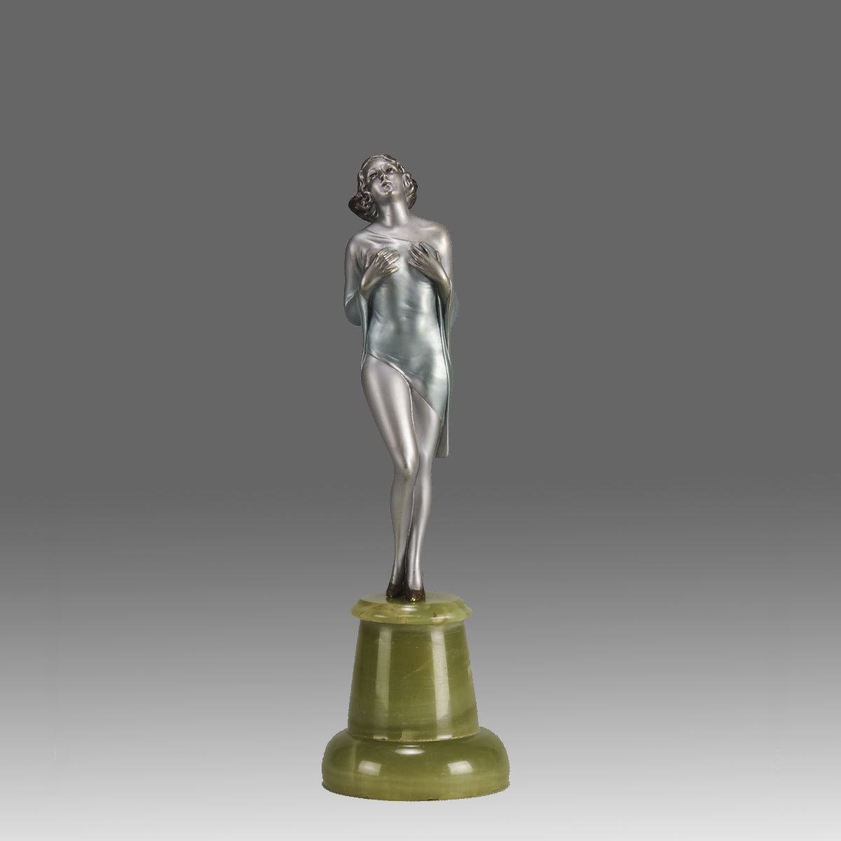 Josef Lorenzl Gertrud - Art Deco Bronze - Hickmet Fine Arts
