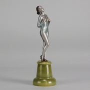Josef Lorenzl Gertrud - Art Deco Bronze - Hickmet Fine Arts