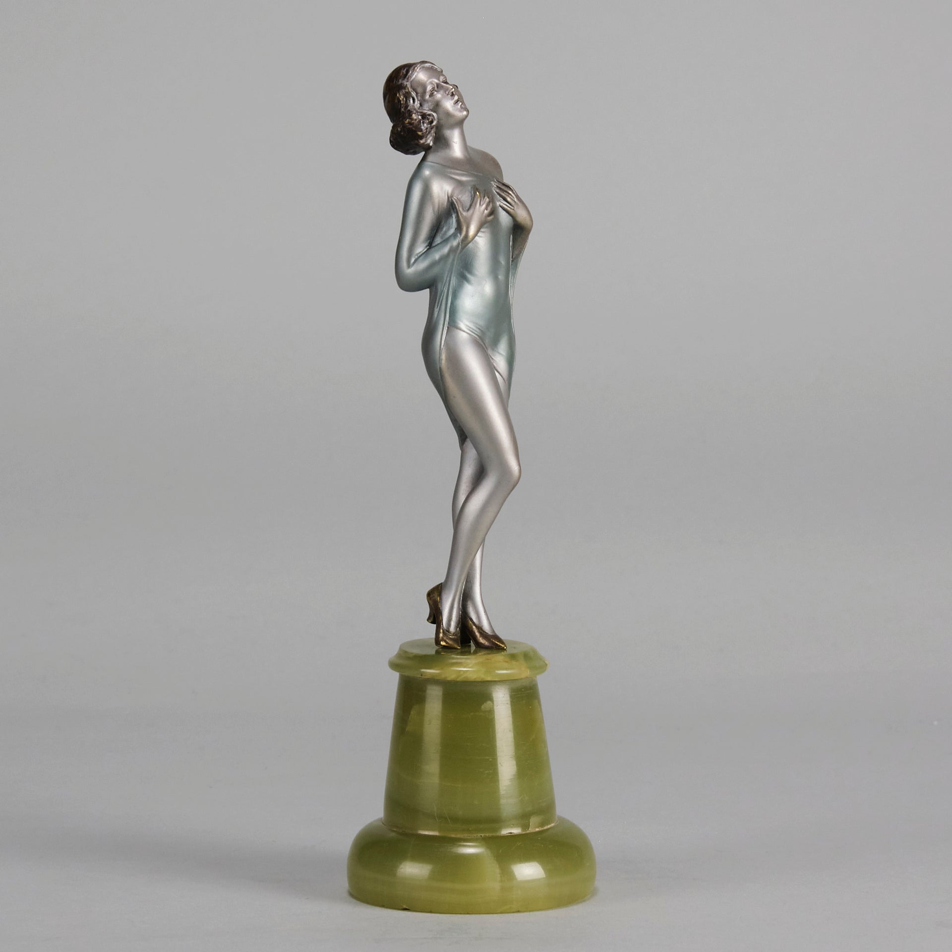 Josef Lorenzl Gertrud - Art Deco Bronze - Hickmet Fine Arts