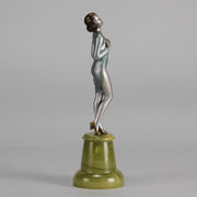 Josef Lorenzl Gertrud - Art Deco Bronze - Hickmet Fine Arts