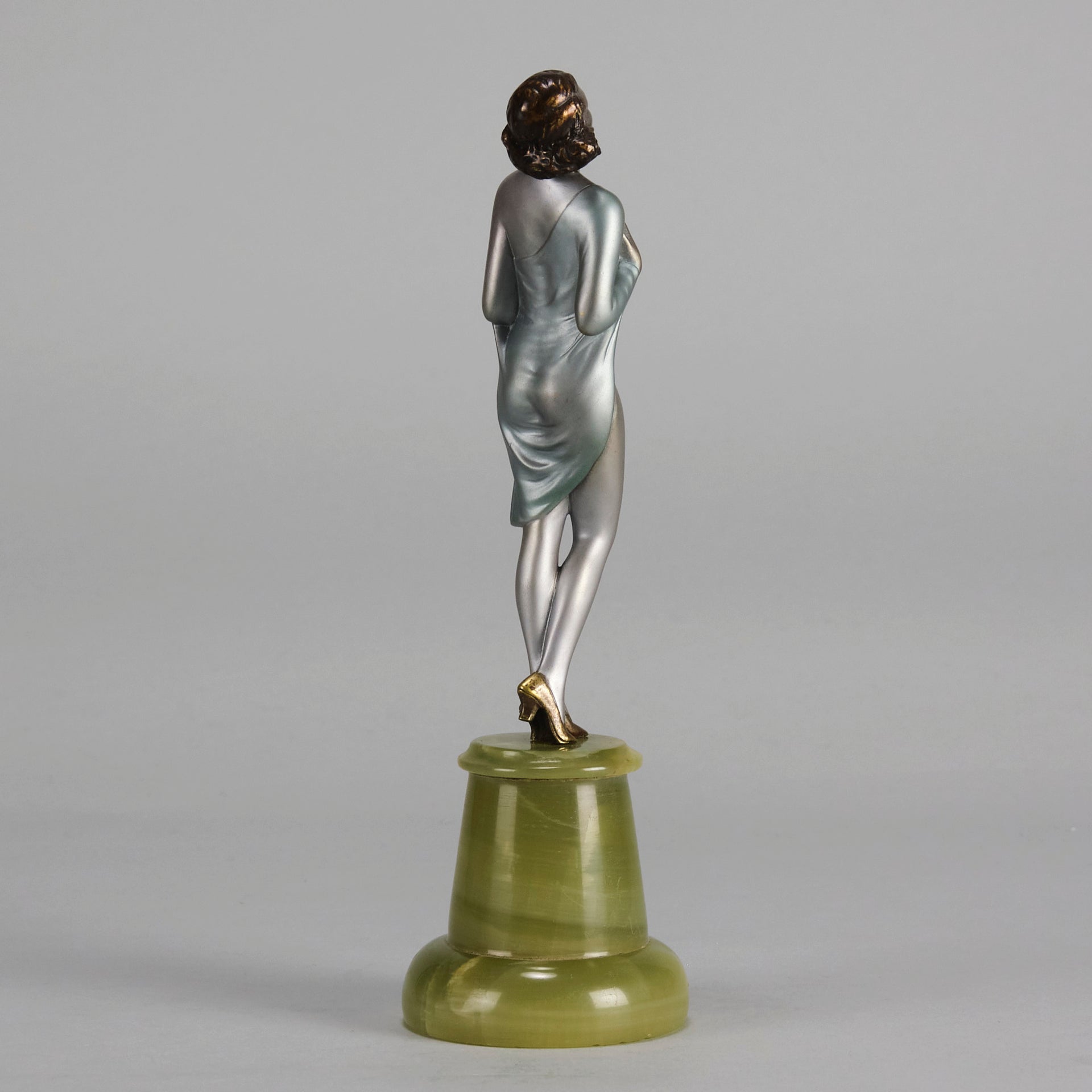 Josef Lorenzl Gertrud - Art Deco Bronze - Hickmet Fine Arts