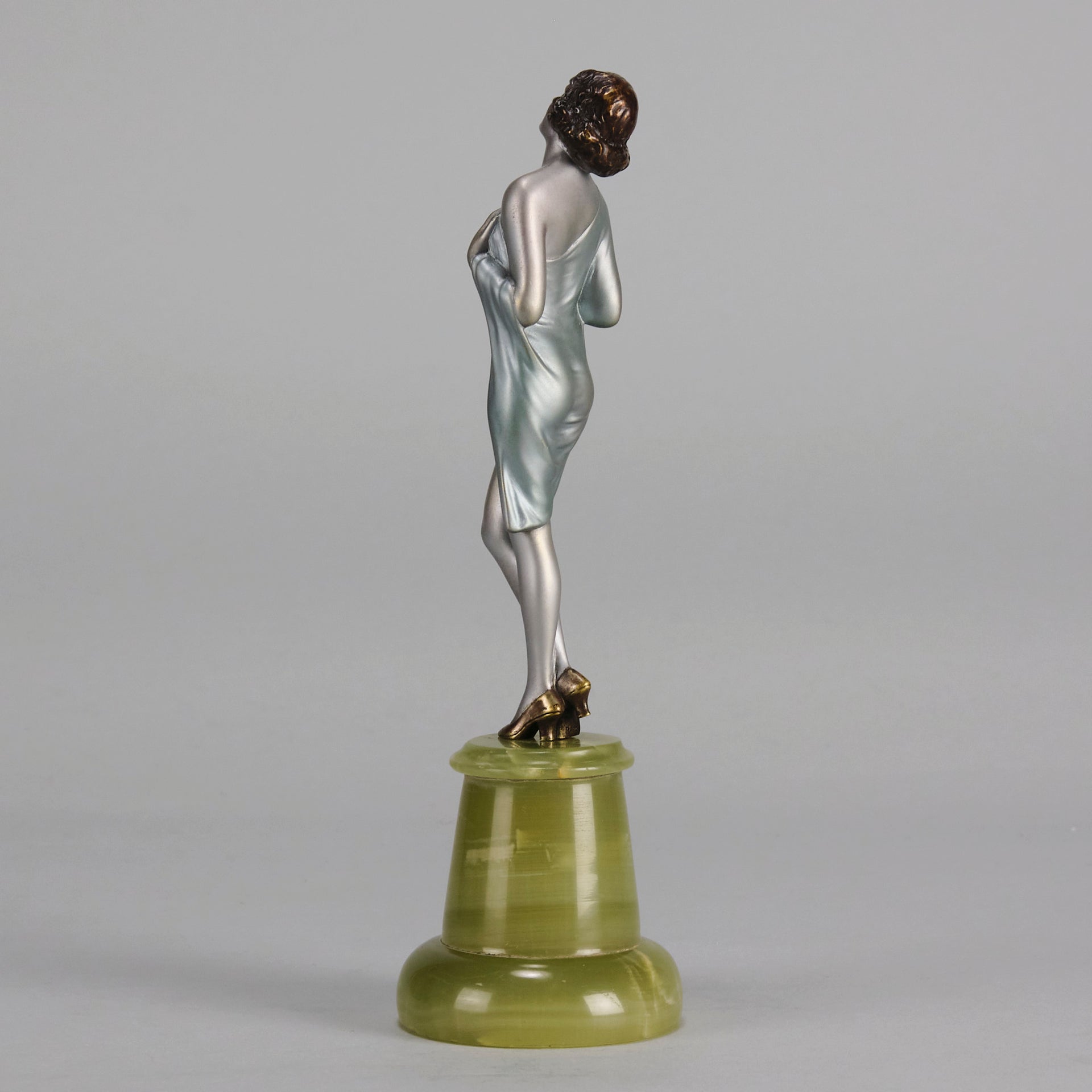 Josef Lorenzl Gertrud - Art Deco Bronze - Hickmet Fine Arts