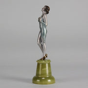 Josef Lorenzl Gertrud - Art Deco Bronze - Hickmet Fine Arts
