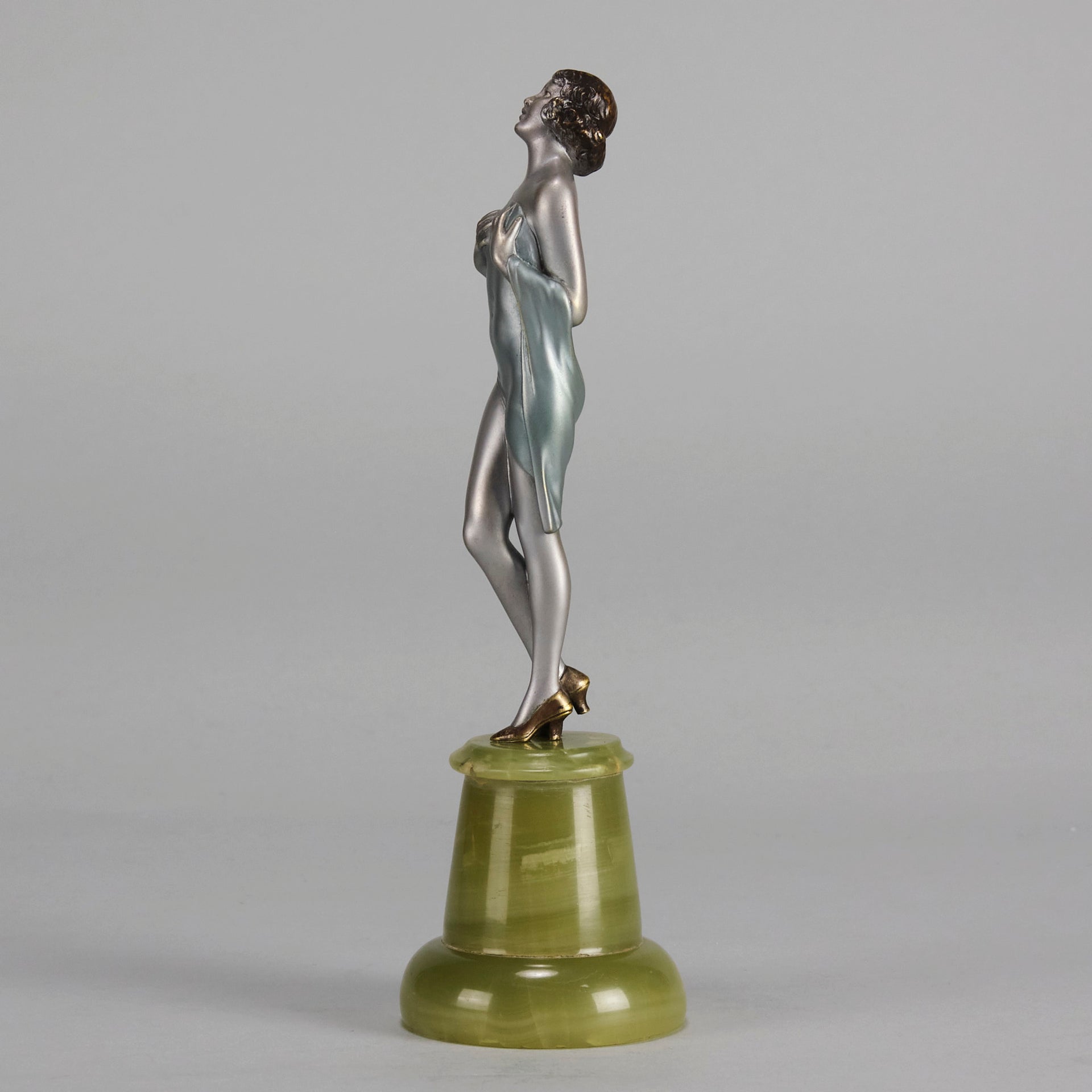 Josef Lorenzl Gertrud - Art Deco Bronze - Hickmet Fine Arts
