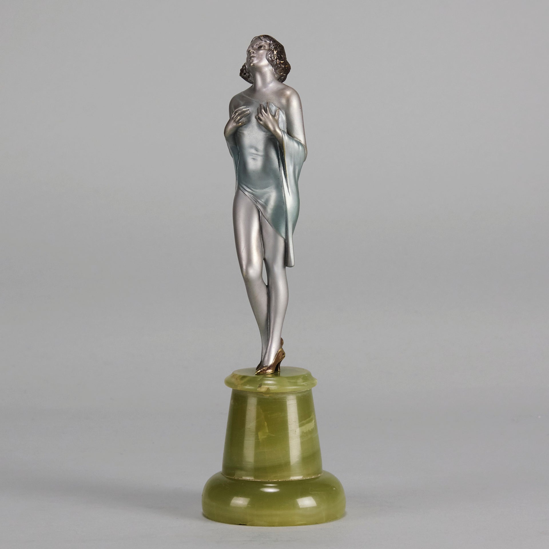 Josef Lorenzl Gertrud - Art Deco Bronze - Hickmet Fine Arts