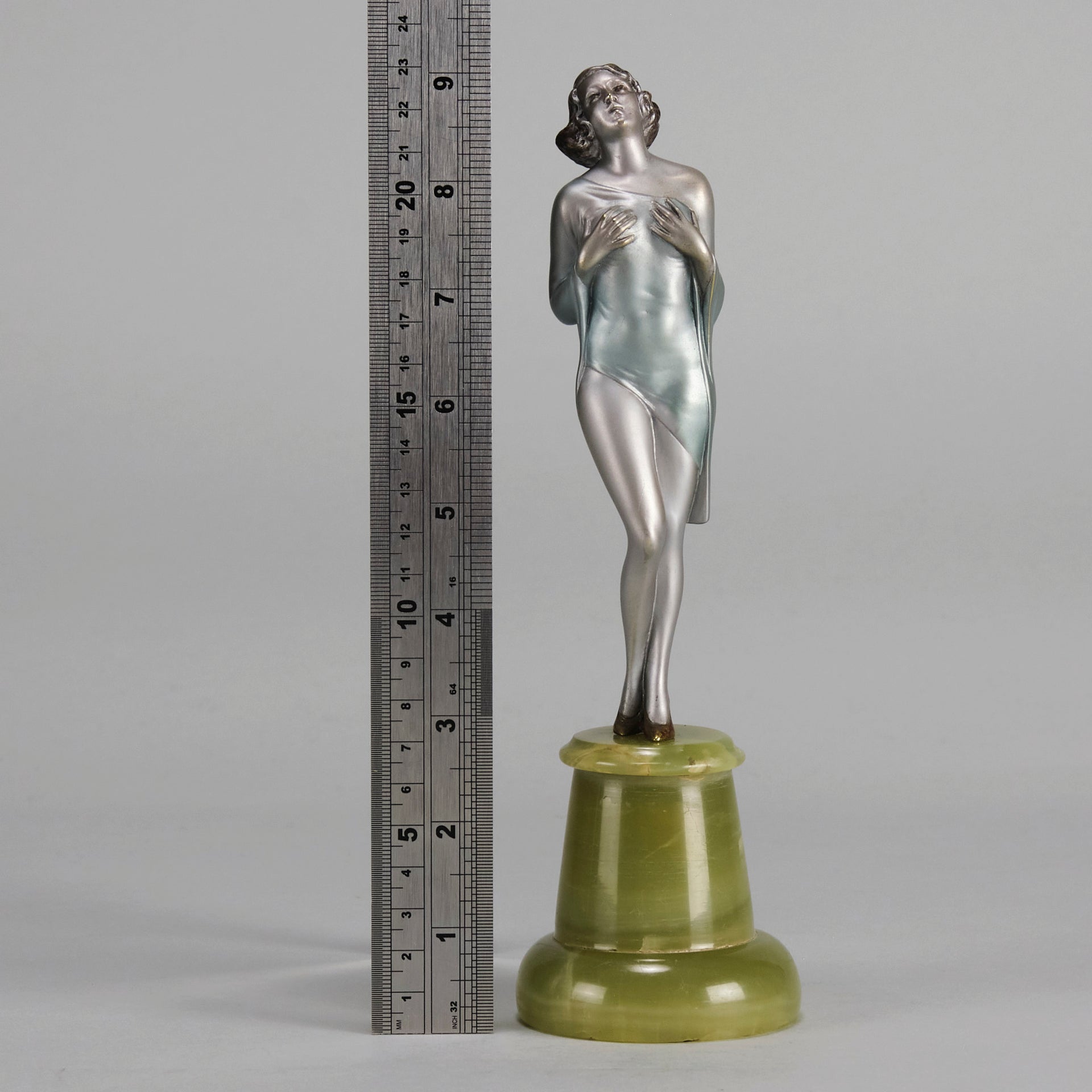 Josef Lorenzl Gertrud - Art Deco Bronze - Hickmet Fine Arts