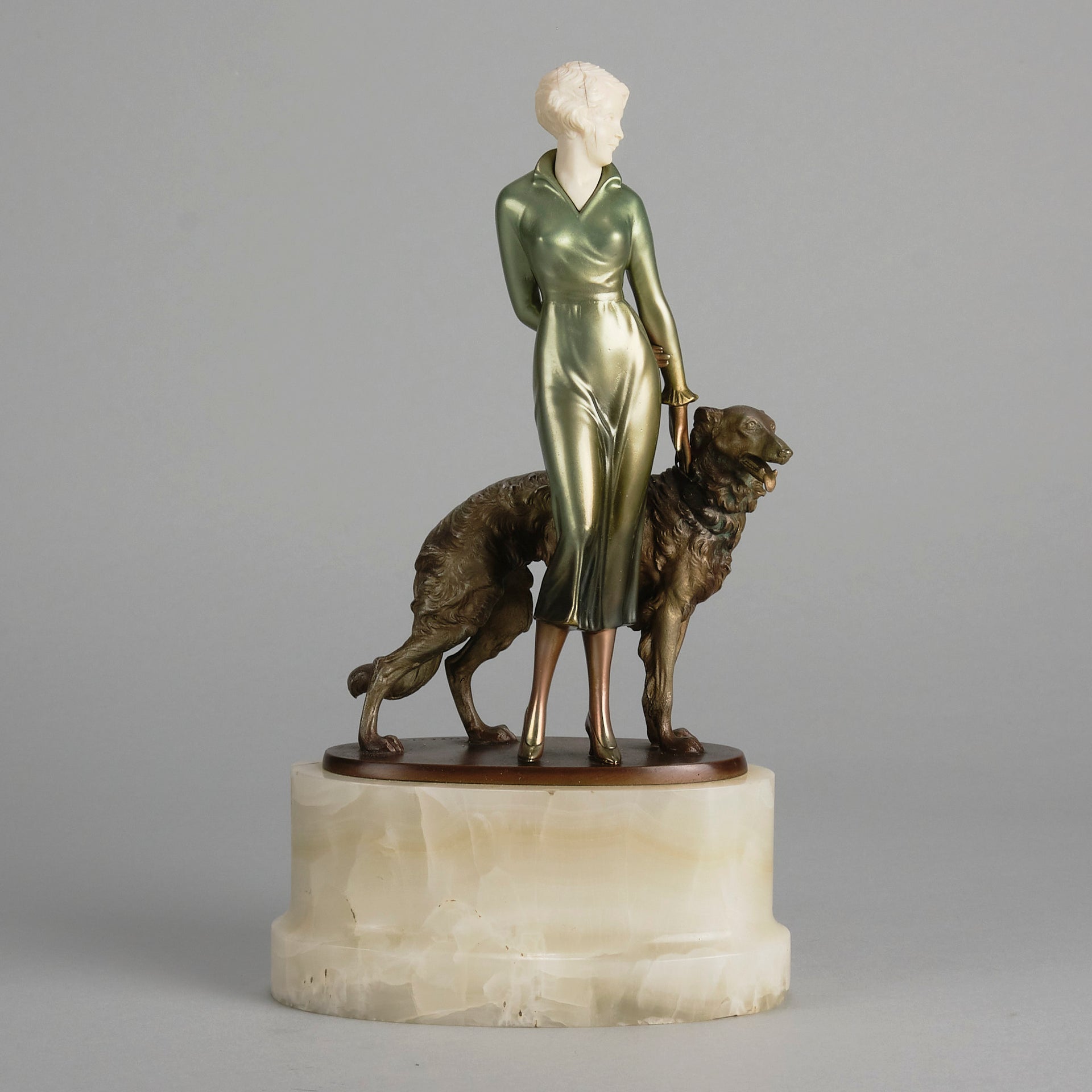 Josef Lorenzl Figure - Good Companions - Hickmet Fine Arts