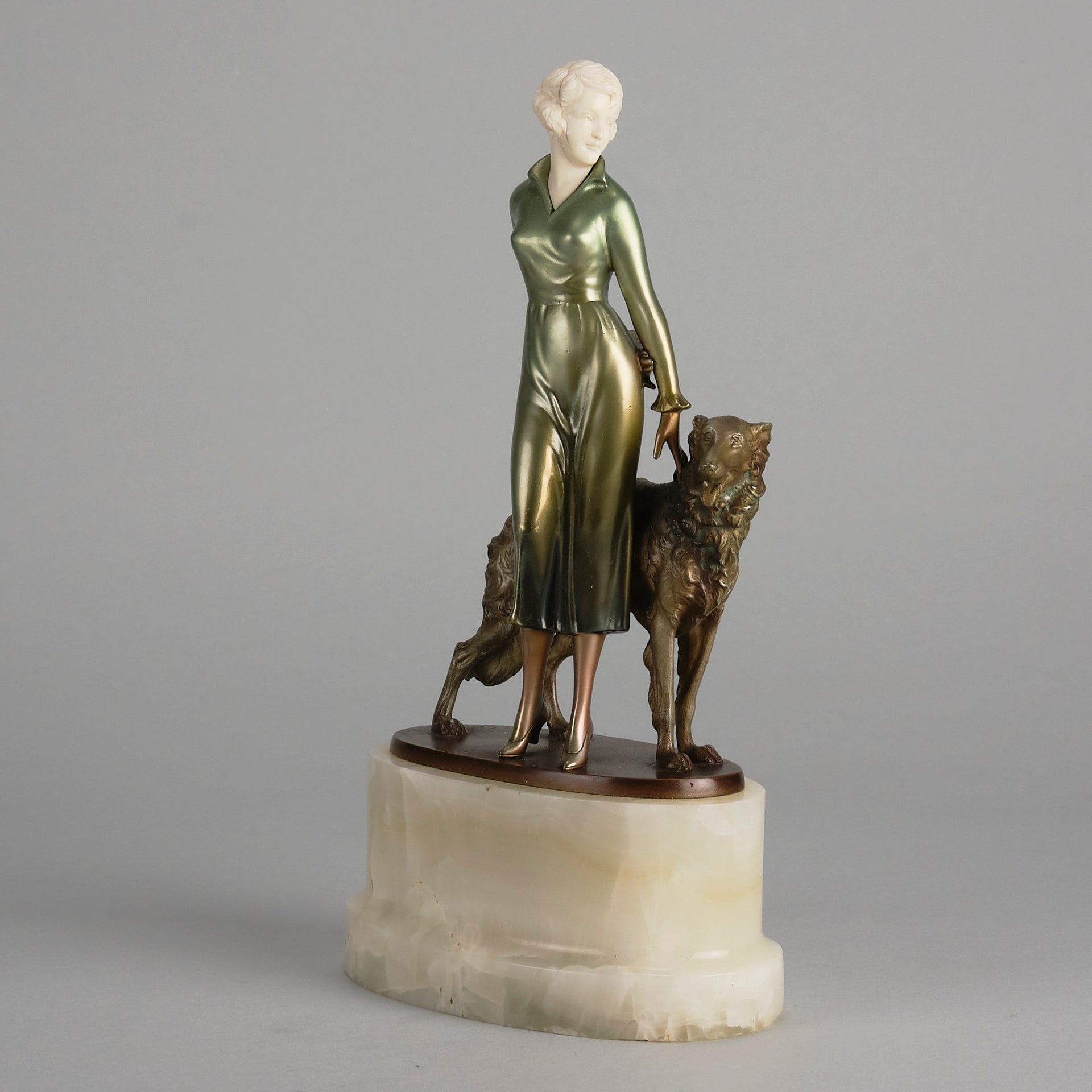 Josef Lorenzl Figure - Good Companions - Hickmet Fine Arts