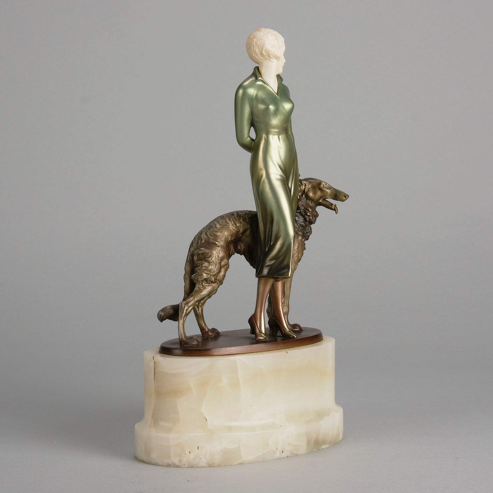 Josef Lorenzl Figure - Good Companions - Hickmet Fine Arts