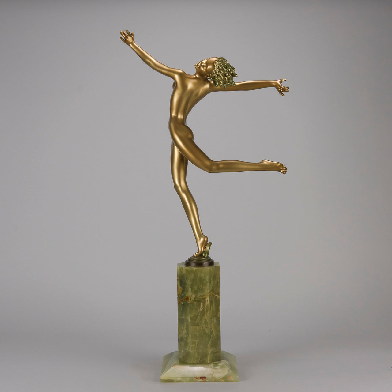 Josef Lorenzl Greta - Art Deco Bronze - Hickmet Fine Arts