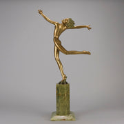 Josef Lorenzl Greta - Art Deco Bronze - Hickmet Fine Arts