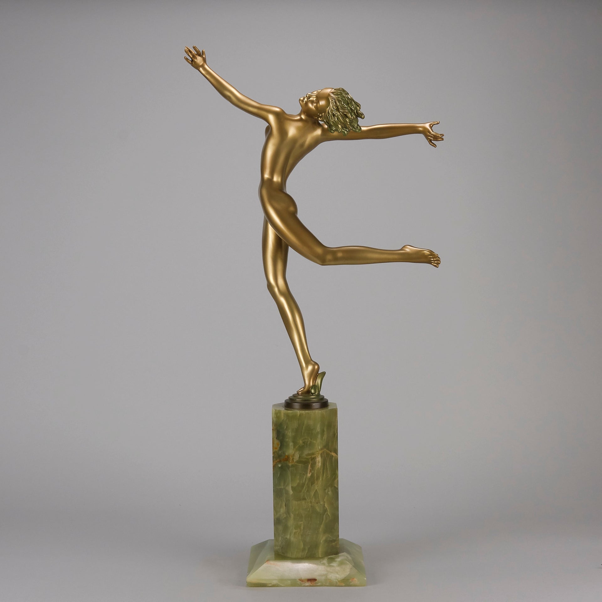 Josef Lorenzl Greta - Art Deco Bronze - Hickmet Fine Arts