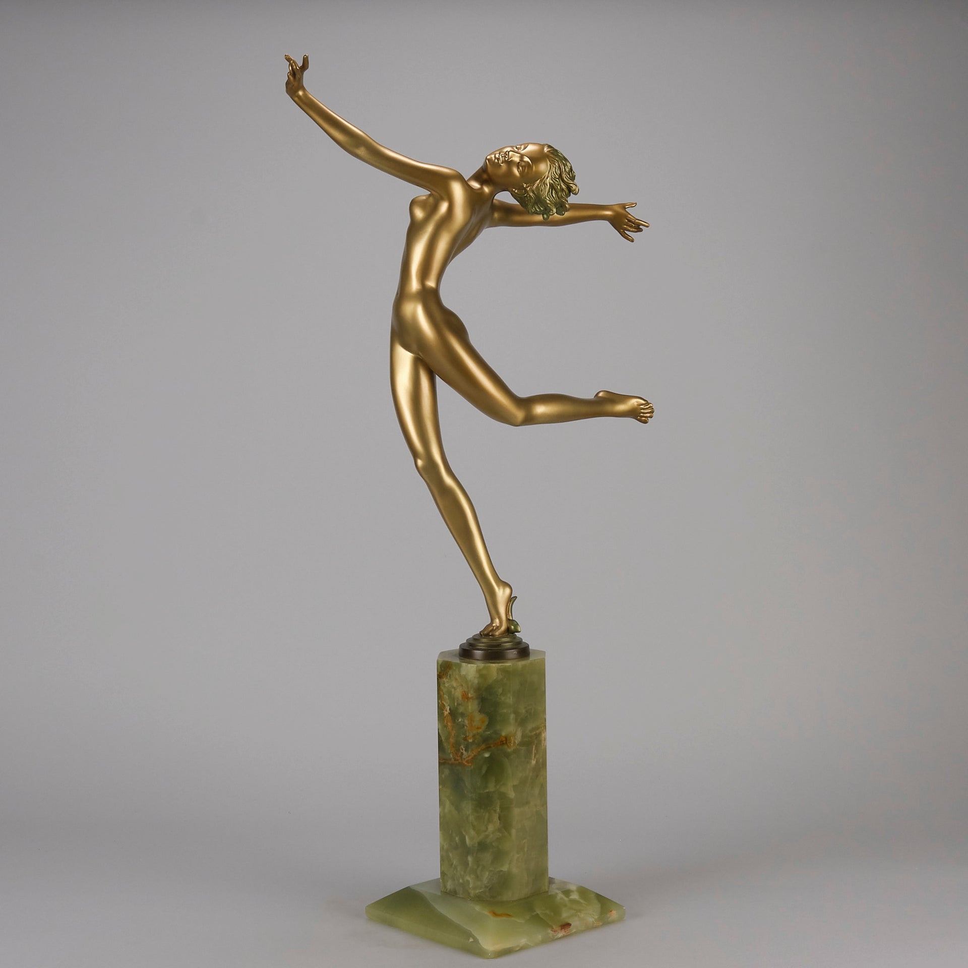 Josef Lorenzl Greta - Art Deco Bronze - Hickmet Fine Arts