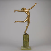 Josef Lorenzl Greta - Art Deco Bronze - Hickmet Fine Arts
