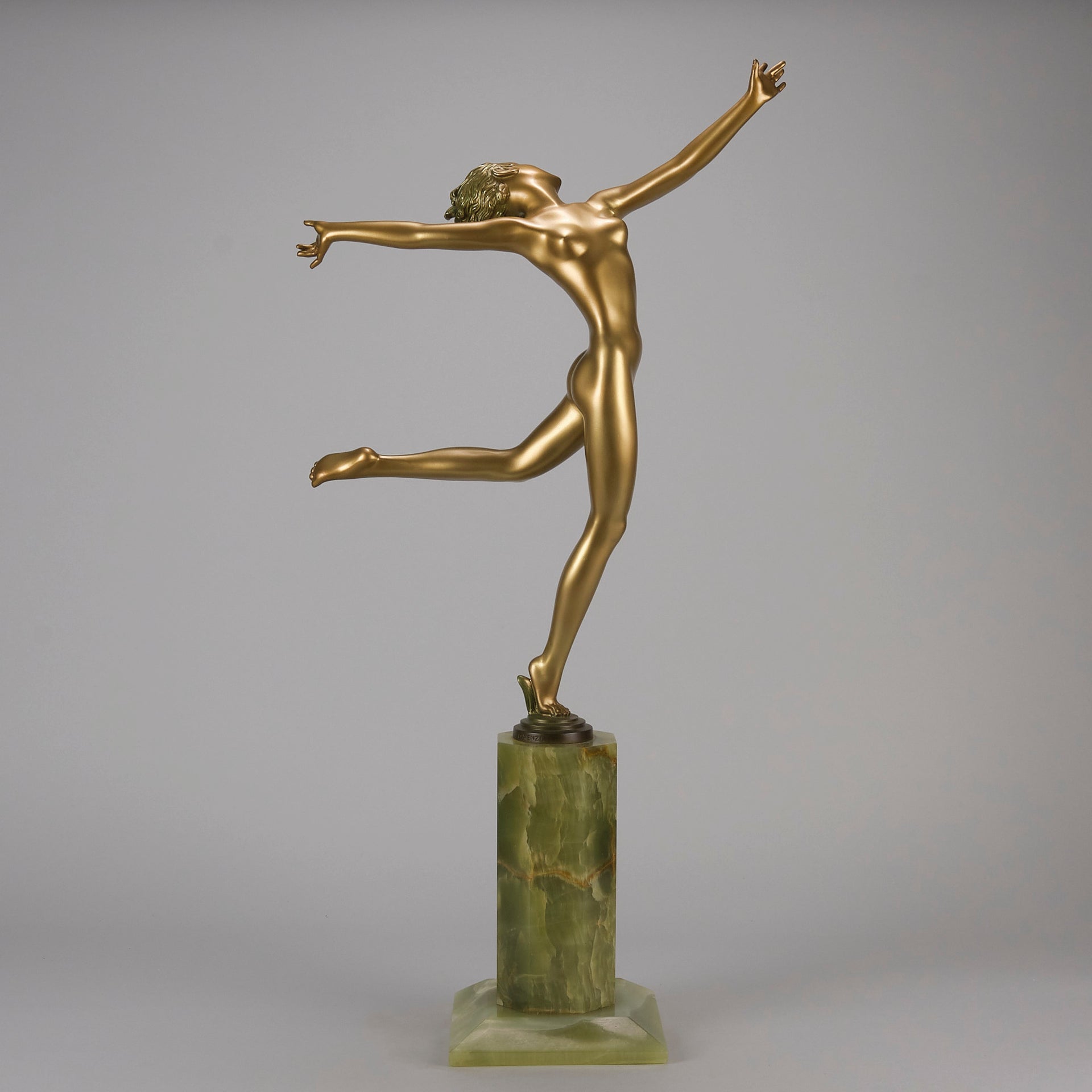 Josef Lorenzl Greta - Art Deco Bronze - Hickmet Fine Arts