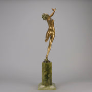 Josef Lorenzl Greta - Art Deco Bronze - Hickmet Fine Arts